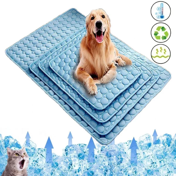 Pet Dog Cooling Bed Mat