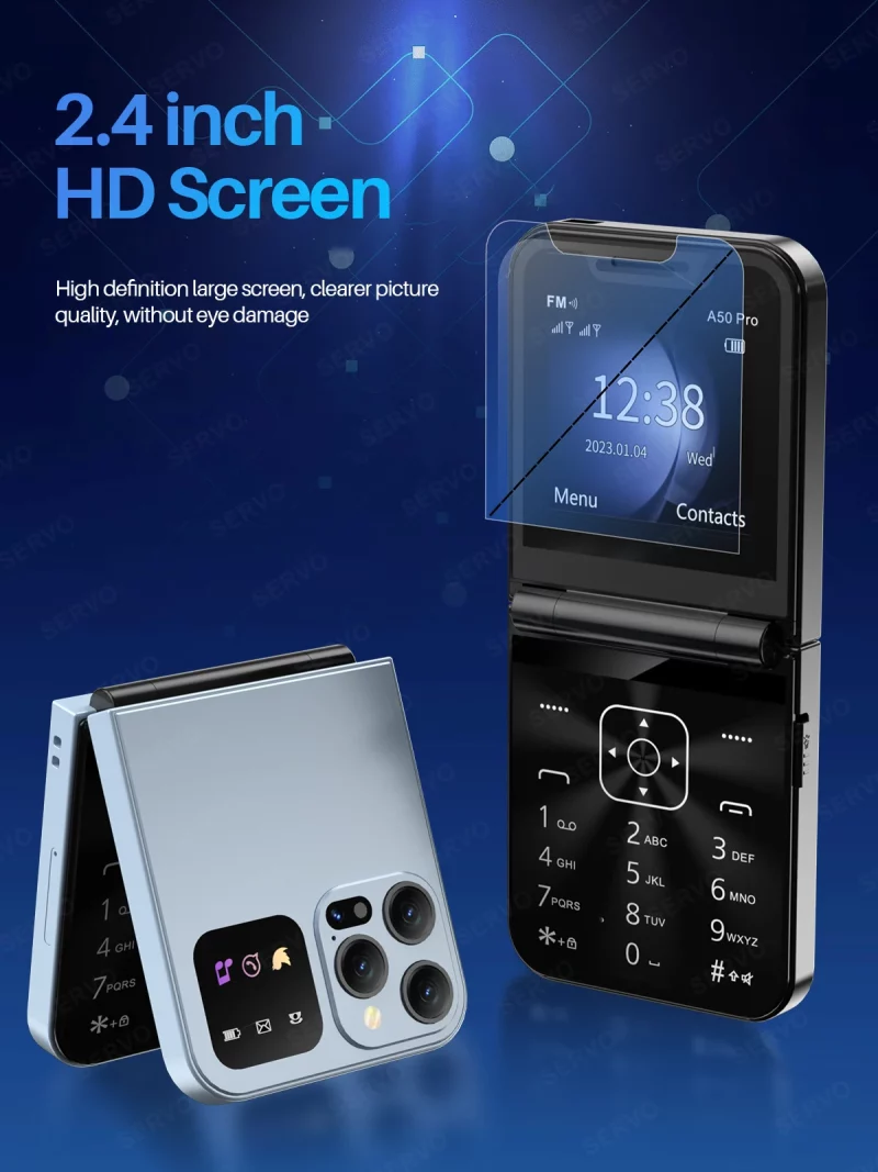 SERVO A50 PRO Foldable Mobile Phone - Image 20