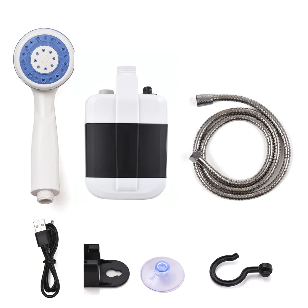 Electric Shower Pump for Camping Car Washing Gardening Pet Cleaning - Image 5