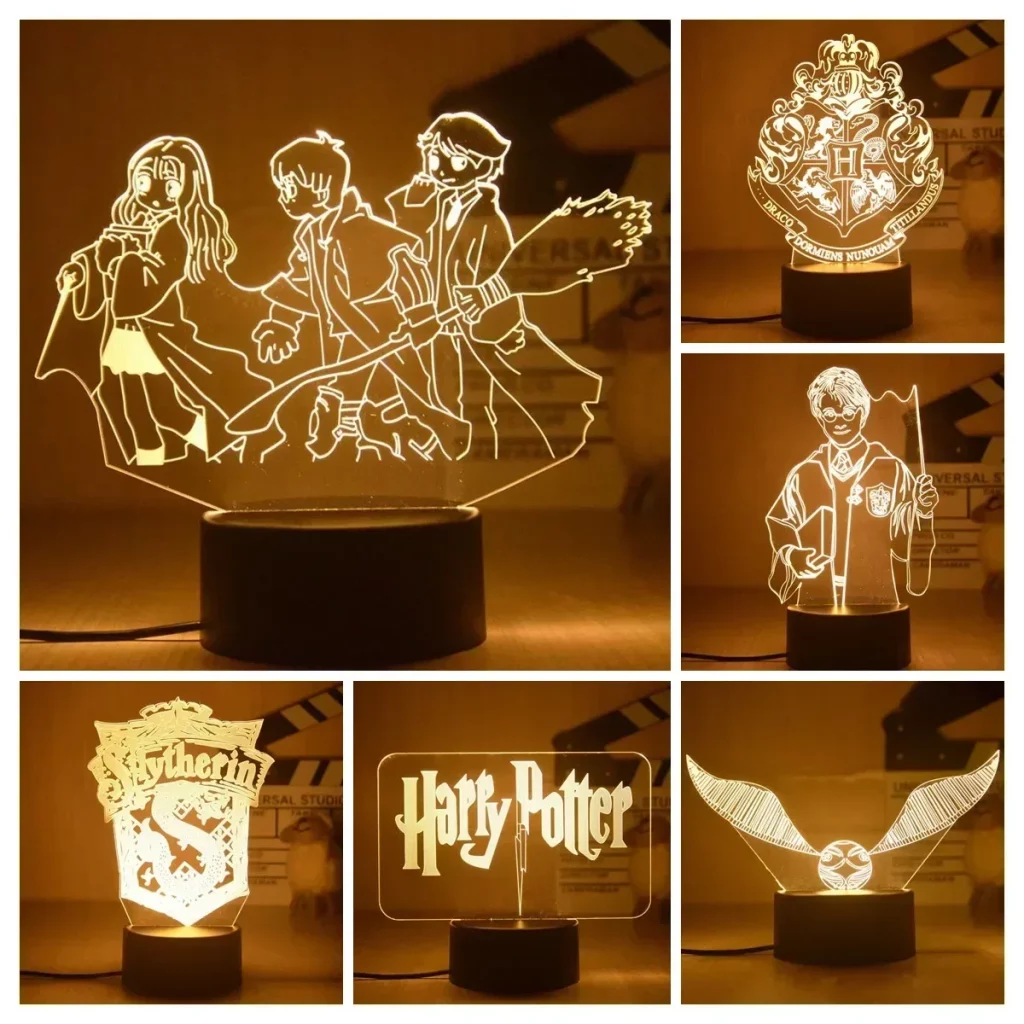 Table Bedside for Home Room Decor Light Cool Kid Child Gift