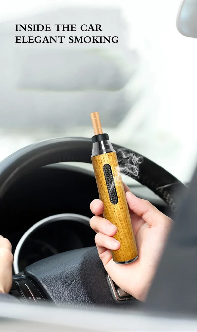 Anti-ash Luxury Wood Cigarette Holder - Image 12