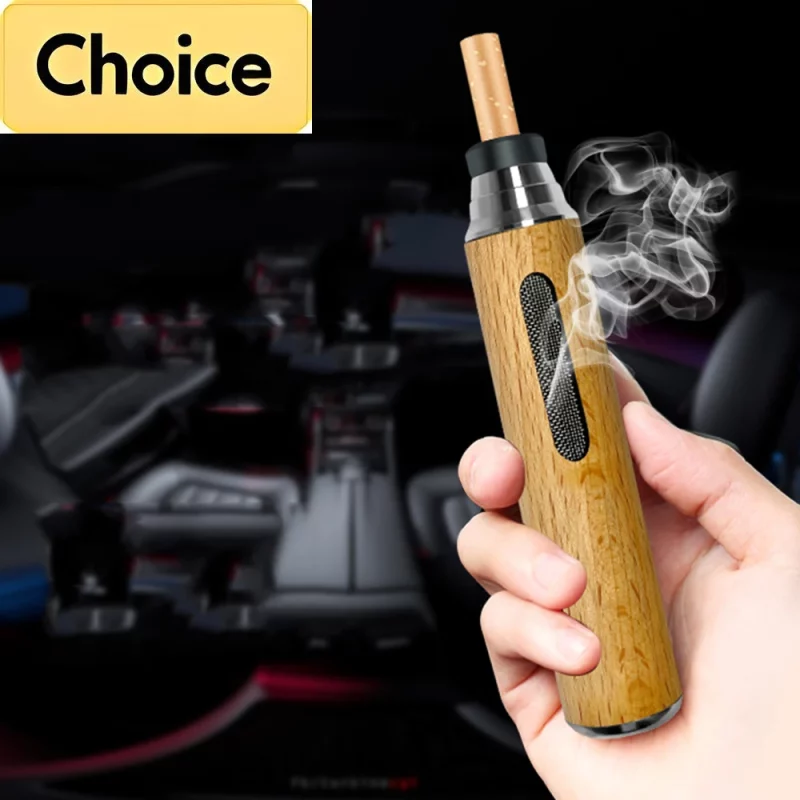 Anti-ash Luxury Wood Cigarette Holder