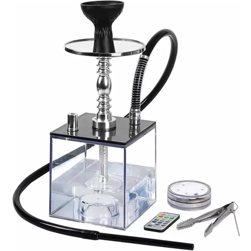 Acrylic Hookah with LED Light - Image 2