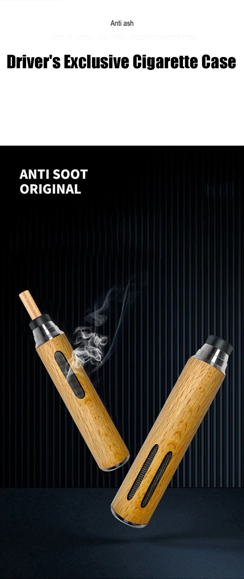 Anti-ash Luxury Wood Cigarette Holder - Image 17