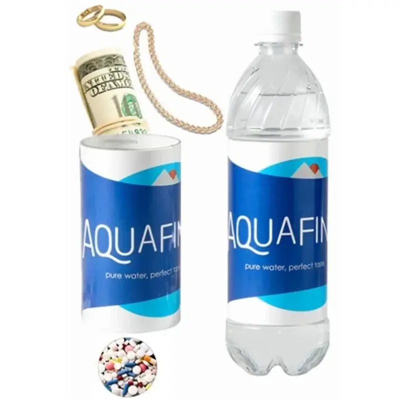 SmellProof Transparent watterbottle Diversion Safes Hidden - Image 4