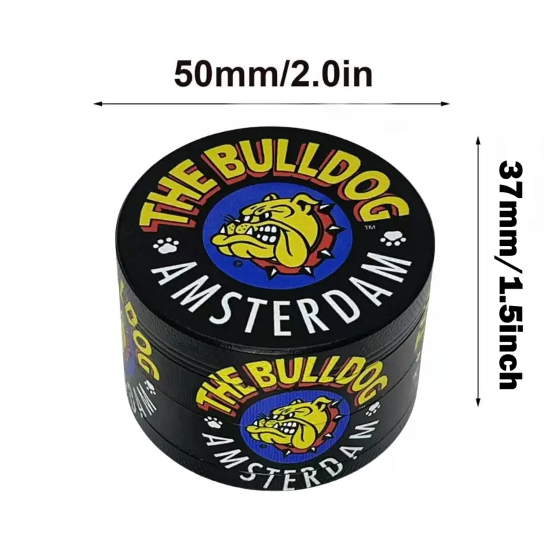 50mm Metal Dog Herb Grinder 4-Layer - Image 6