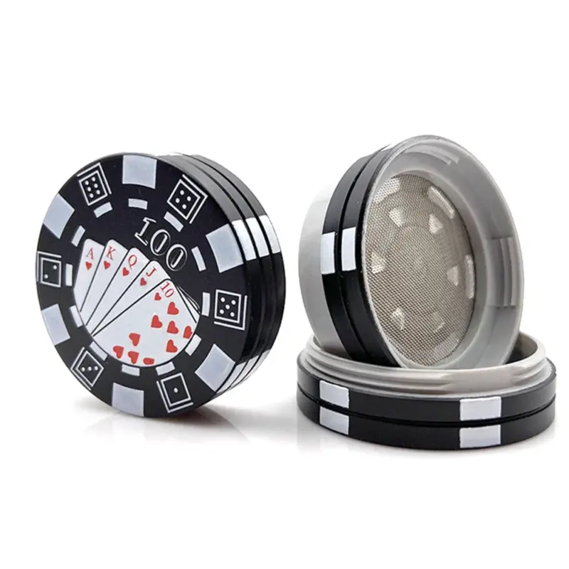 Poker Tobacco Grinder - Image 3