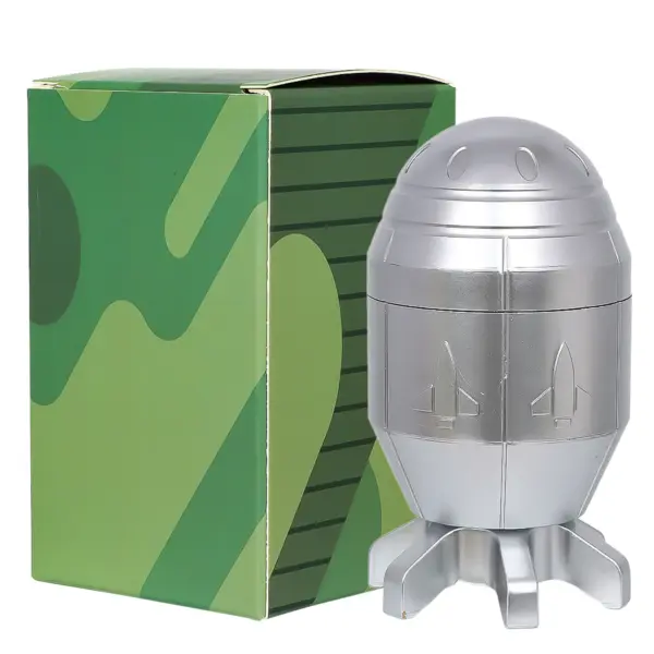 Silvery Rocket-grinder 4-Layer