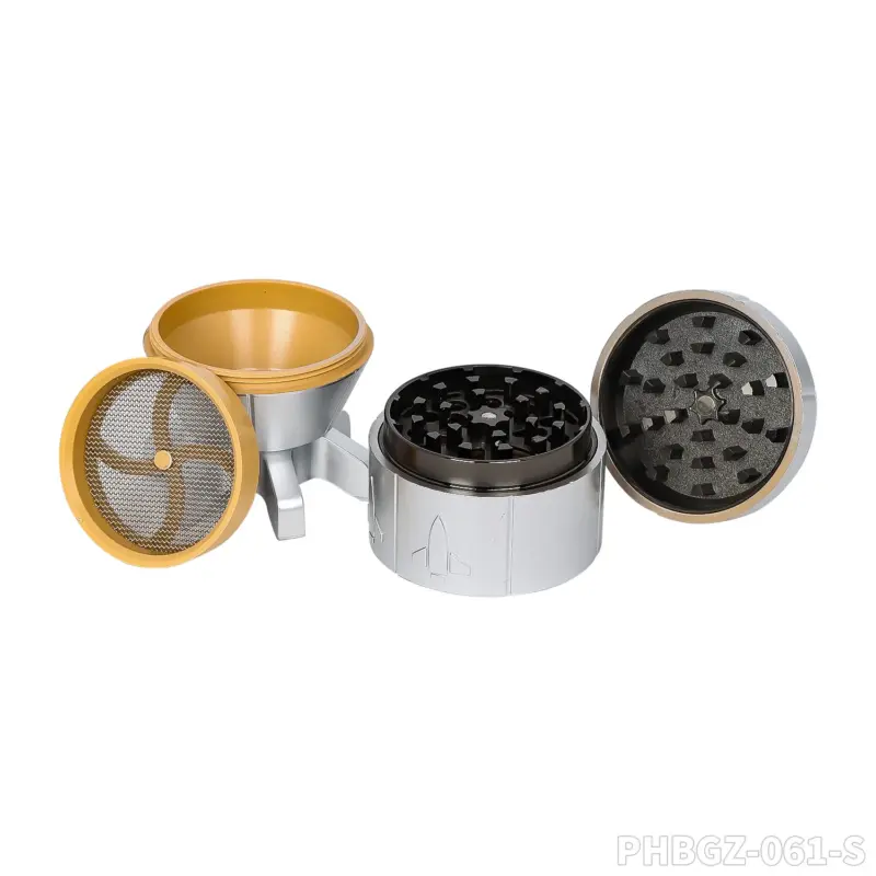 Silvery Rocket-grinder 4-Layer - Image 6