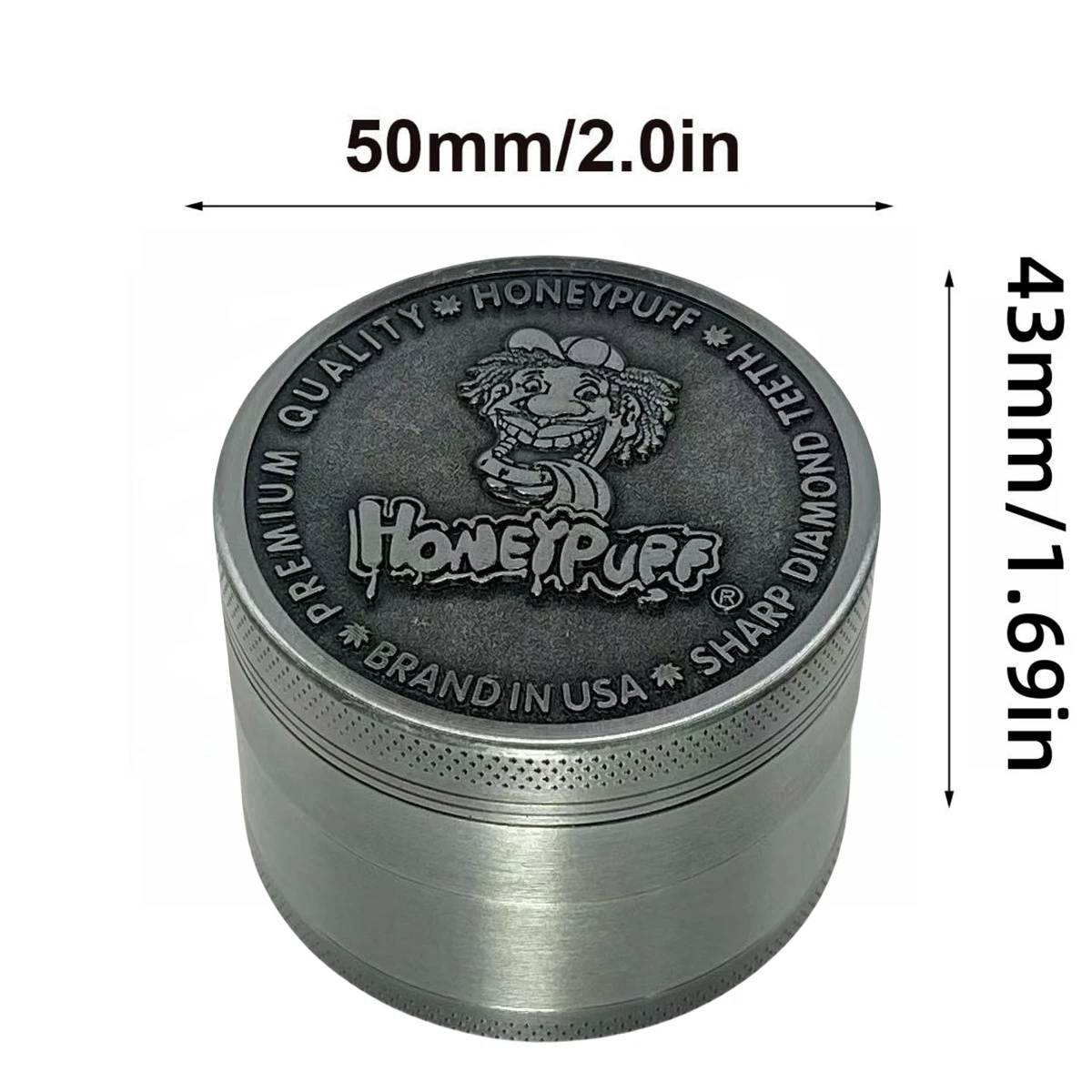 Metal Herb Grinder 4-Layer grinder - Image 7
