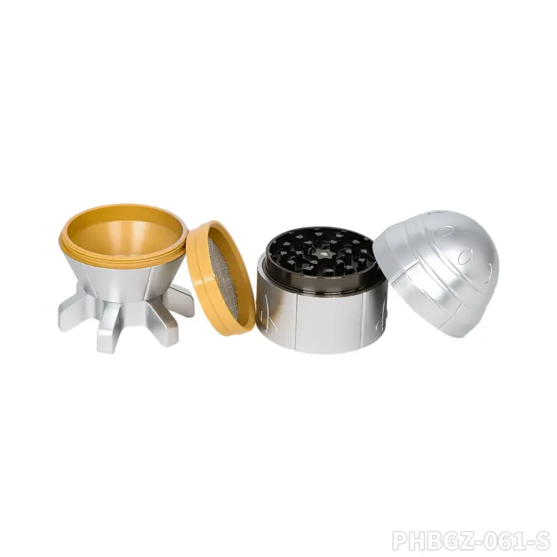Silvery Rocket-grinder 4-Layer - Image 5