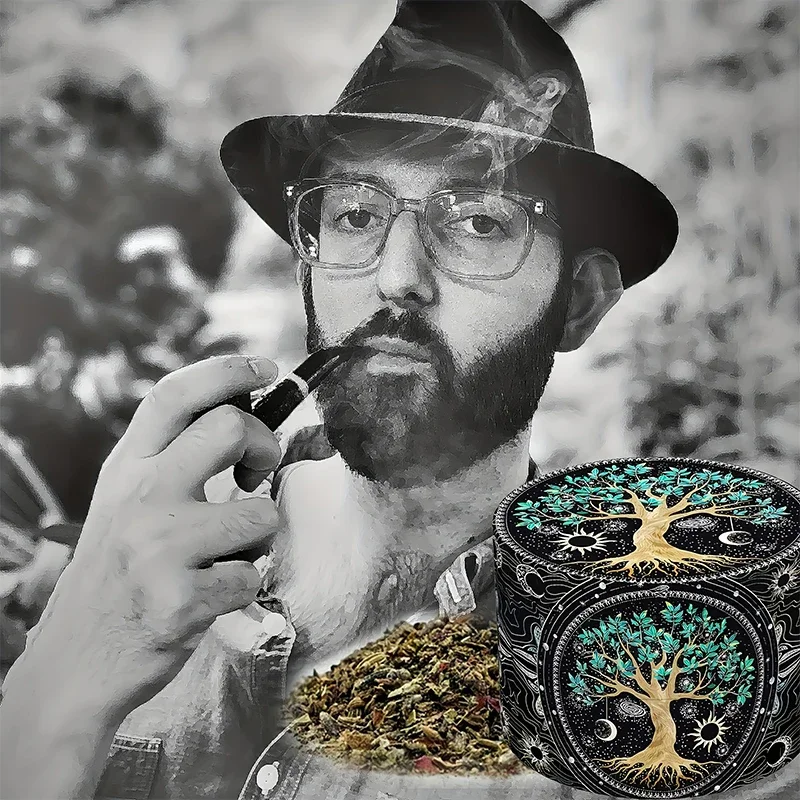 4 Layers Zinc Alloy Herb Grinder - Image 2